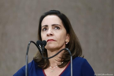 Emília Corrêa cobra início dos trabalhos da Procuradoria da Mulher (Foto: Gilton Rosas)