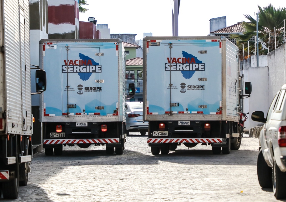 Sergipe distribui vacinas para imunização das pessoas com comorbidades e deficiência (Foto: SES/SE)