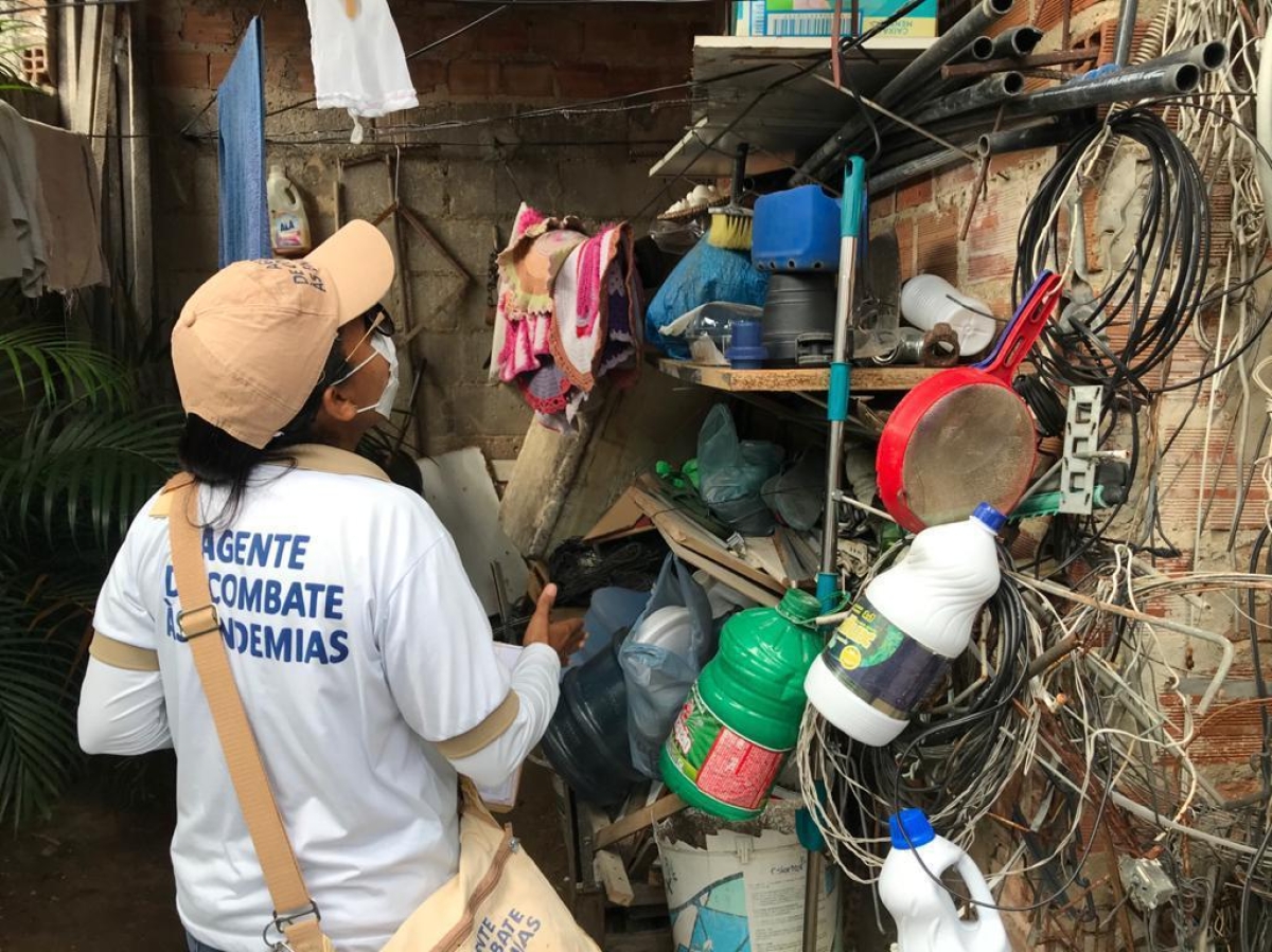 Prefeitura inicia 3º Levantamento de Índice Rápido do Aedes aegypti em Aracaju (Foto: SMS/ Prefeitura de Aracaju)