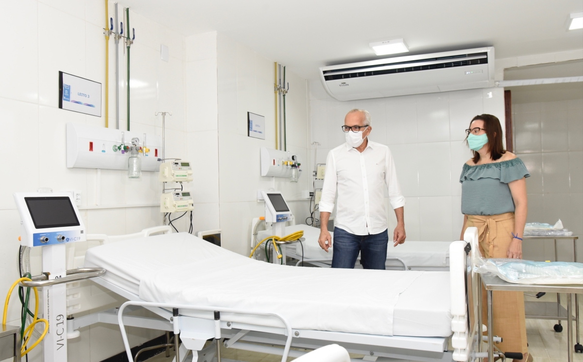 Prefeitura de Aracaju implanta 30 novos leitos para atendimento de pacientes com covid-19  (Foto: Ana Lícia Menezes/ Prefeitura de Aracaju)