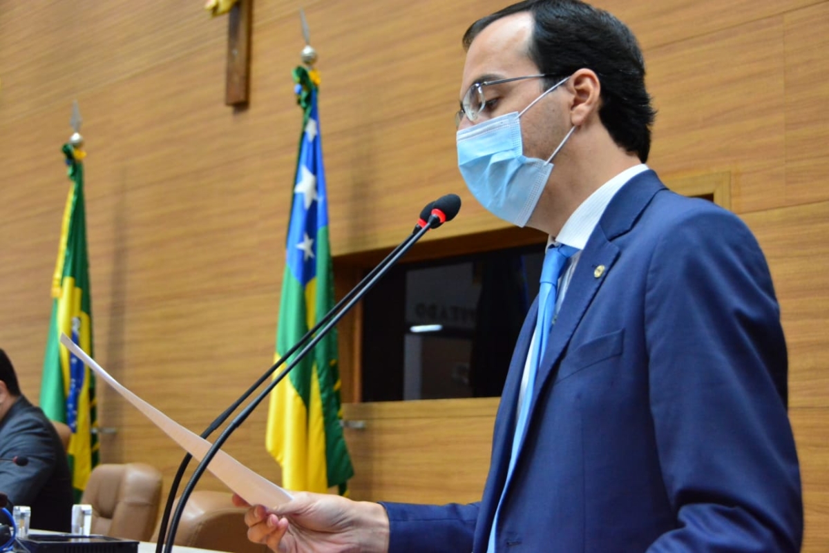 Georgeo Passos avança nas tratativas da CPI após a leitura do requerimento (Foto: Assessoria Georgeo Passos)