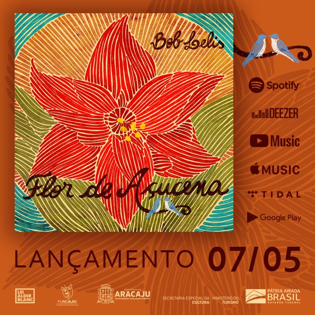 Bob Lelis lança álbum "Flor de Acuçena" (Foto: Divulgação)