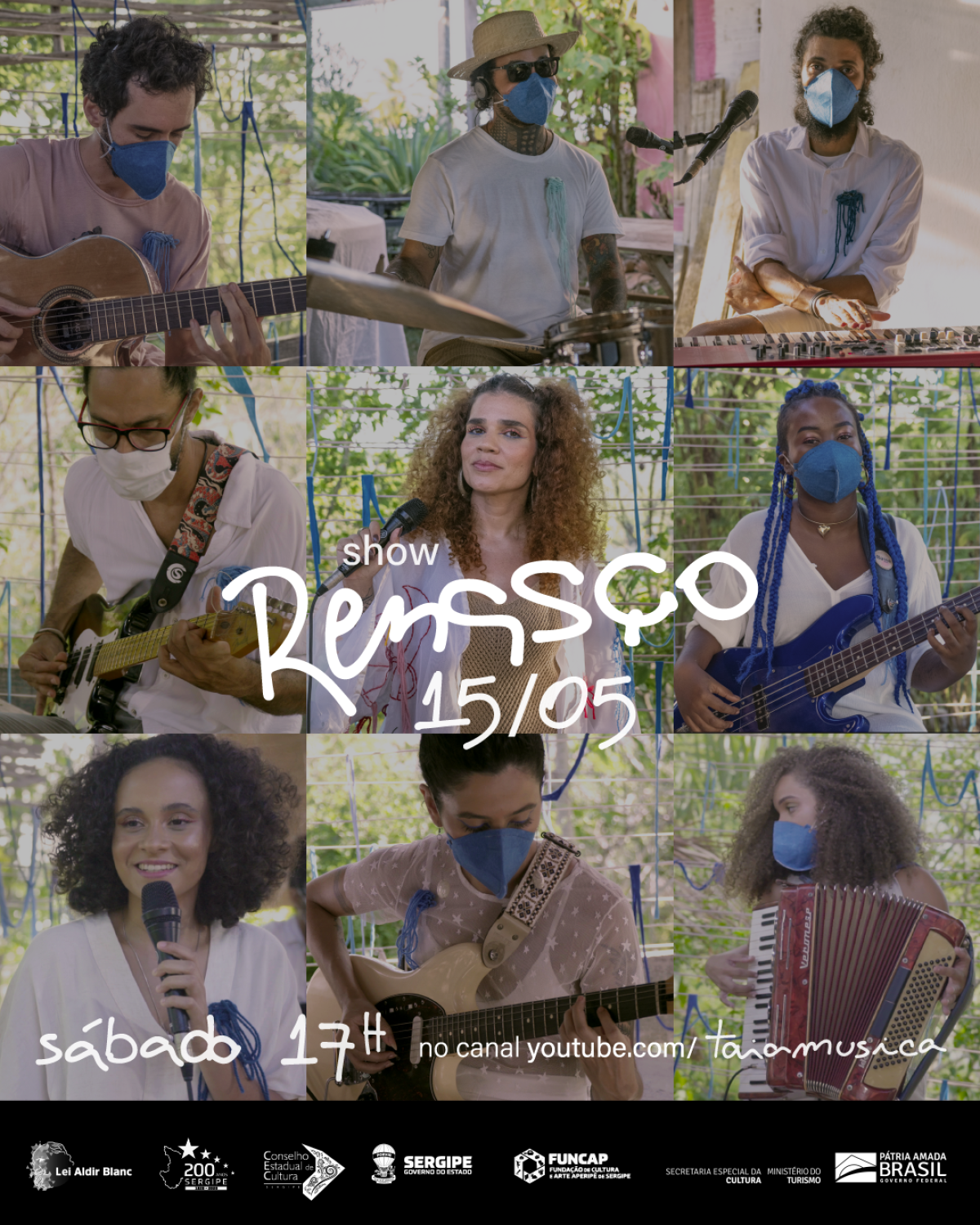 Taia lança primeiro show autoral com músicas do seu mais novo álbum "Renasço" (Imagem: Divulgação)