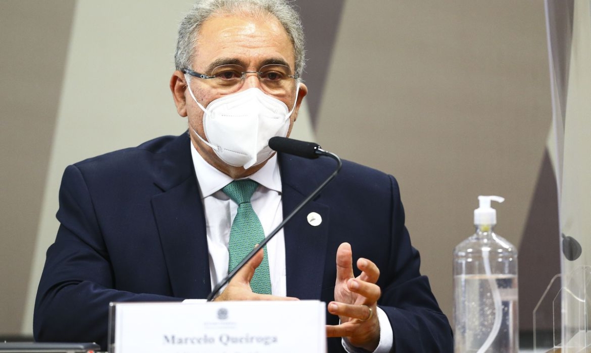 Ministro da Saúde, Marcelo Queiroga (Foto: Marcelo Camargo/ Agência Brasil)