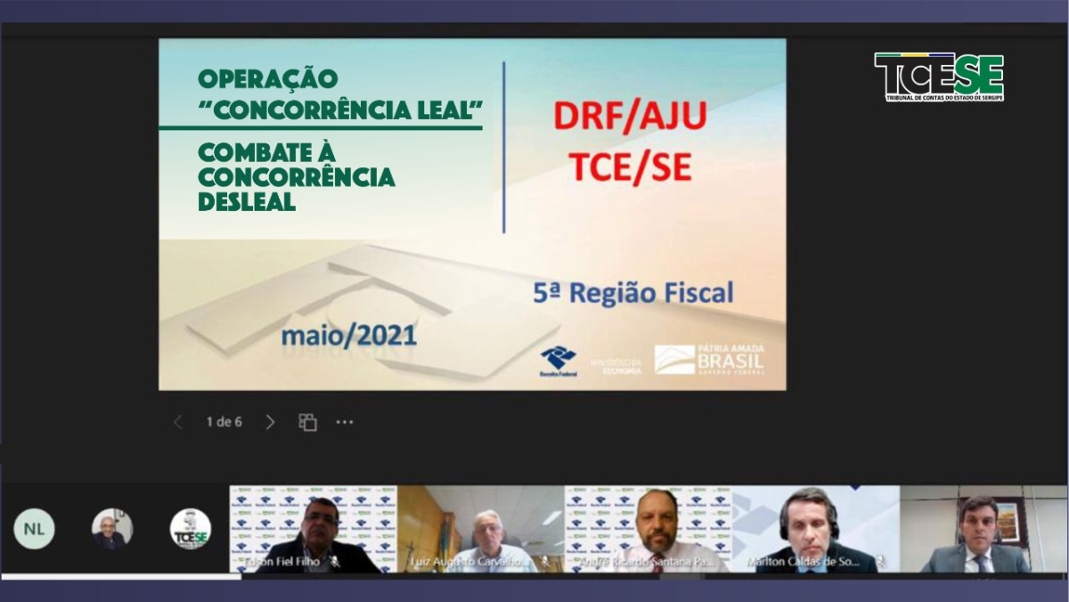 Ação conjunta entre Receita Federal e TCE identifica indícios de sonegação de R$ 542 milhões em Sergipe (Foto: TCE/SE)