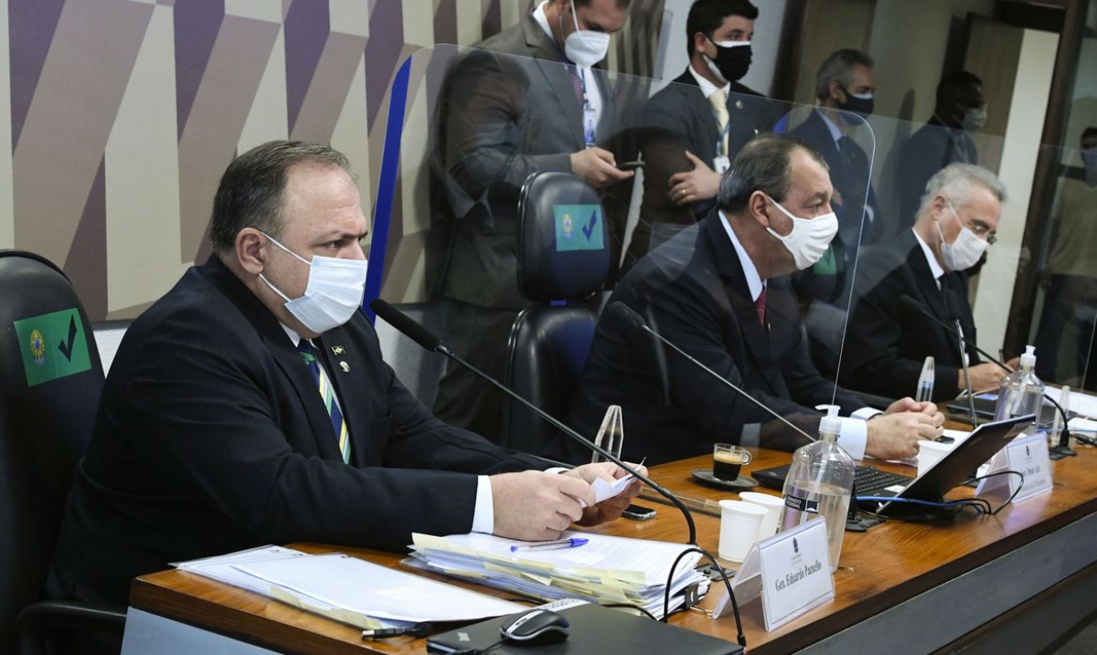 CPI: Pazuello diz que não foi orientado a indicar tratamento precoce (Foto: Edilson Rodrigues/ Agência Senado)
