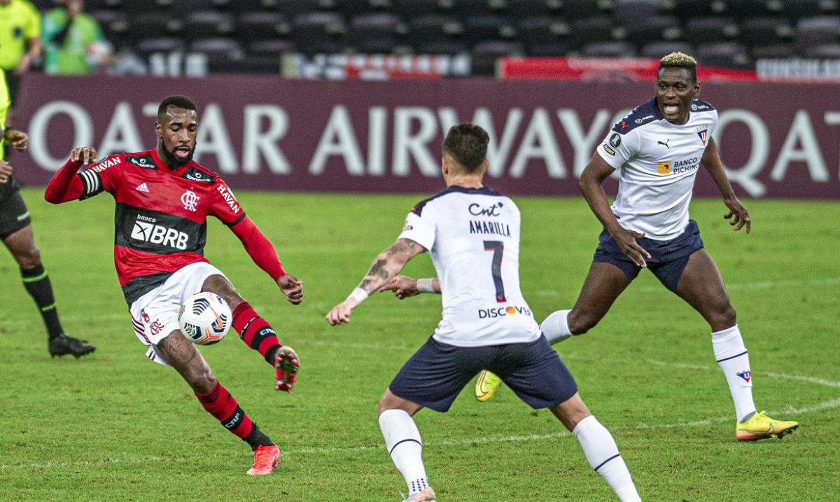 Flamengo arranca empate com LDU e se classifica na Libertadores (Foto: Marcelo Cortes/ Flamengo)