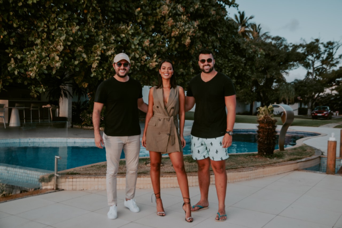 Em Aracaju, modelo internacional participa de campanha sobre Invisaling (Foto: Paulo Oliveira)