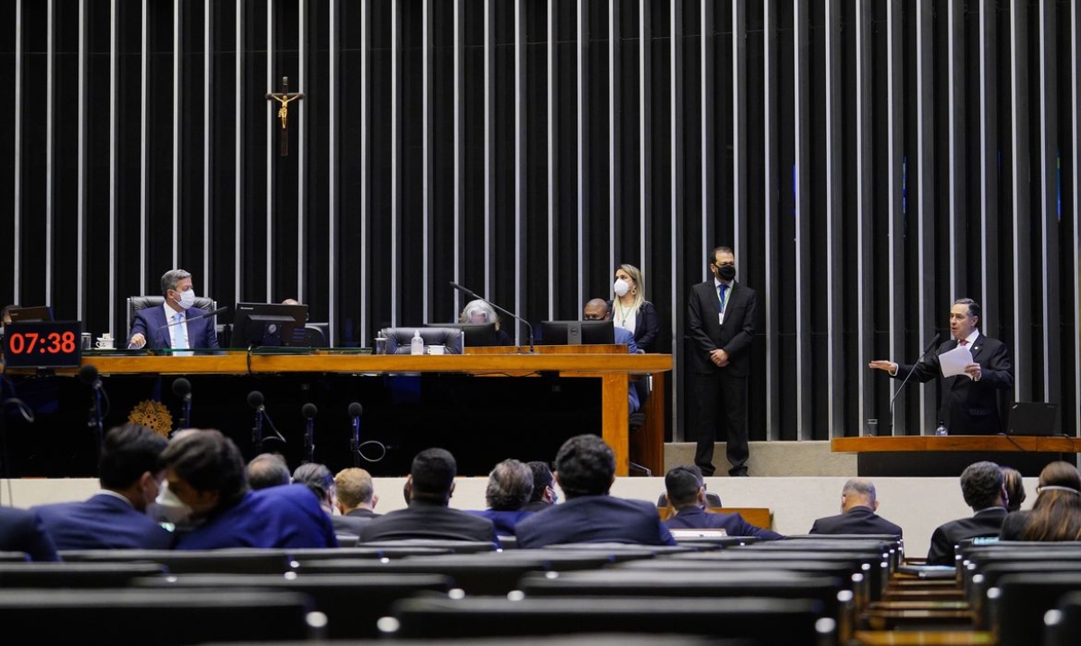 Barroso: voto impresso é "pior", mas cumpriremos se Congresso aprovar (Foto: Pablo Valadares/ Câmara dos Deputados)