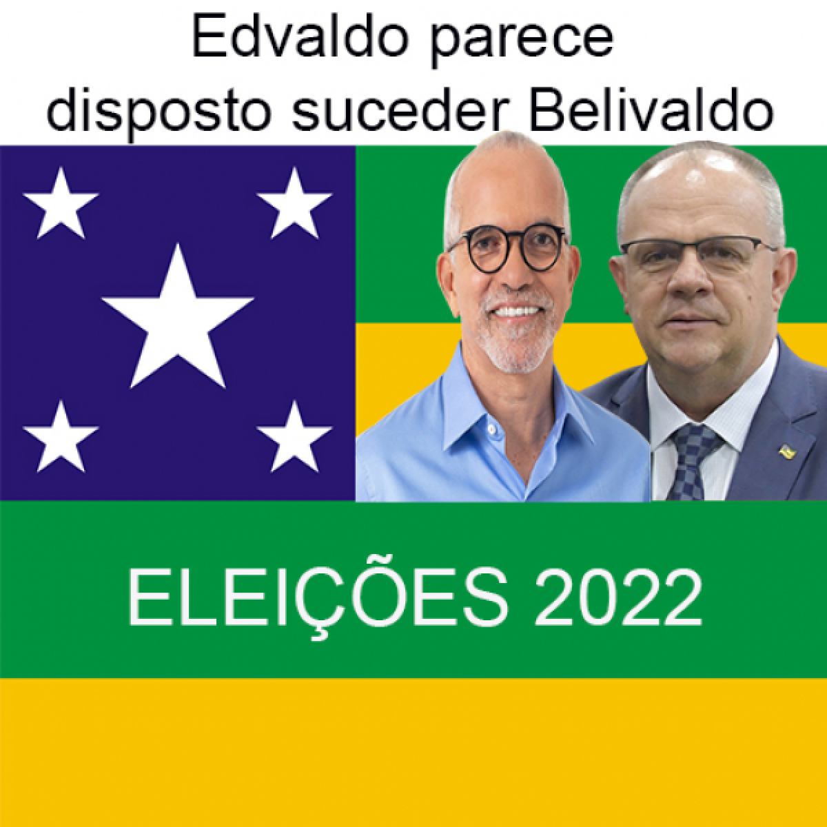 Edvaldo Nogueira parece disposto suceder Belivaldo Chagas (Imagem: Sintonia Notícias)