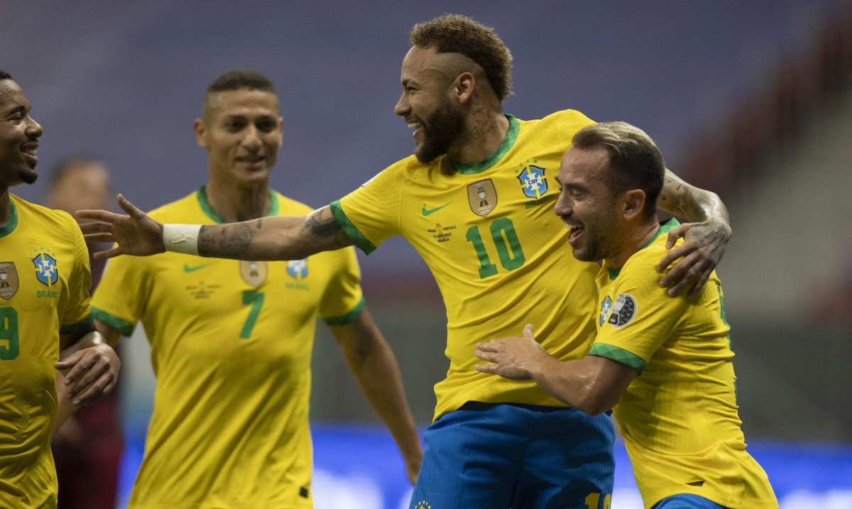 Brasil abre Copa América com boa vitória sobre a Venezuela (Foto: Lucas Figueiredo/ CBF)