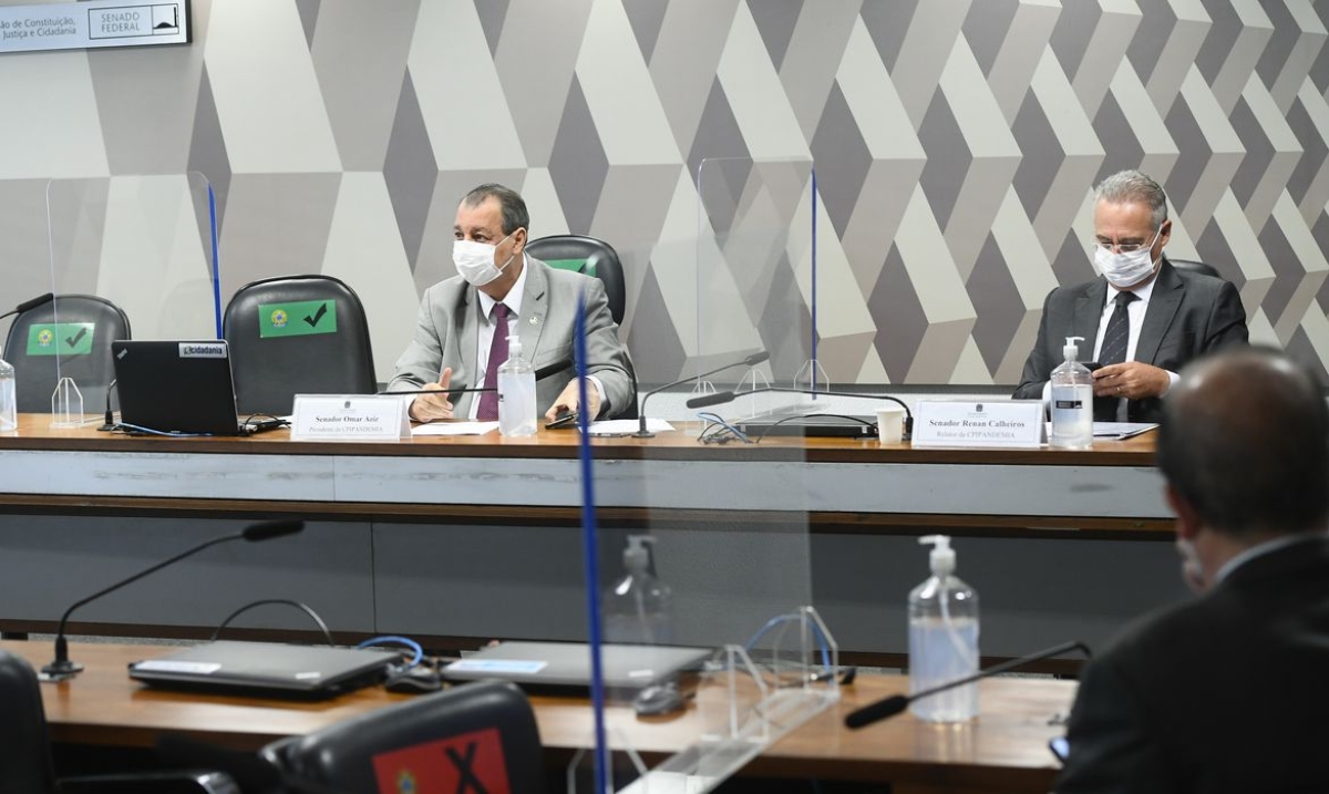 Relator da CPI da Pandemia divulga lista de investigados (Foto: Marcos Oliveira/ Agência Senado)