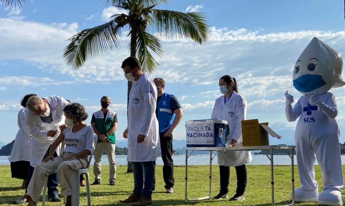 Queiroga: Programa de Imunização é esperança de pôr fim à pandemia (Foto: Reprodução/ Twitter/ Marcelo Queiroga)
