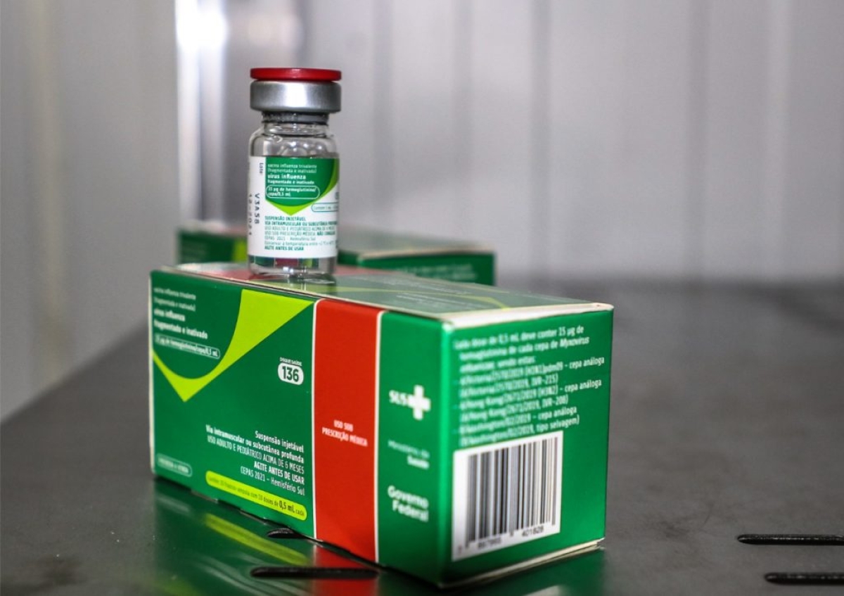 Saúde distribui 100% das vacinas contra a influenza para os municípios (Foto: SES/SE)