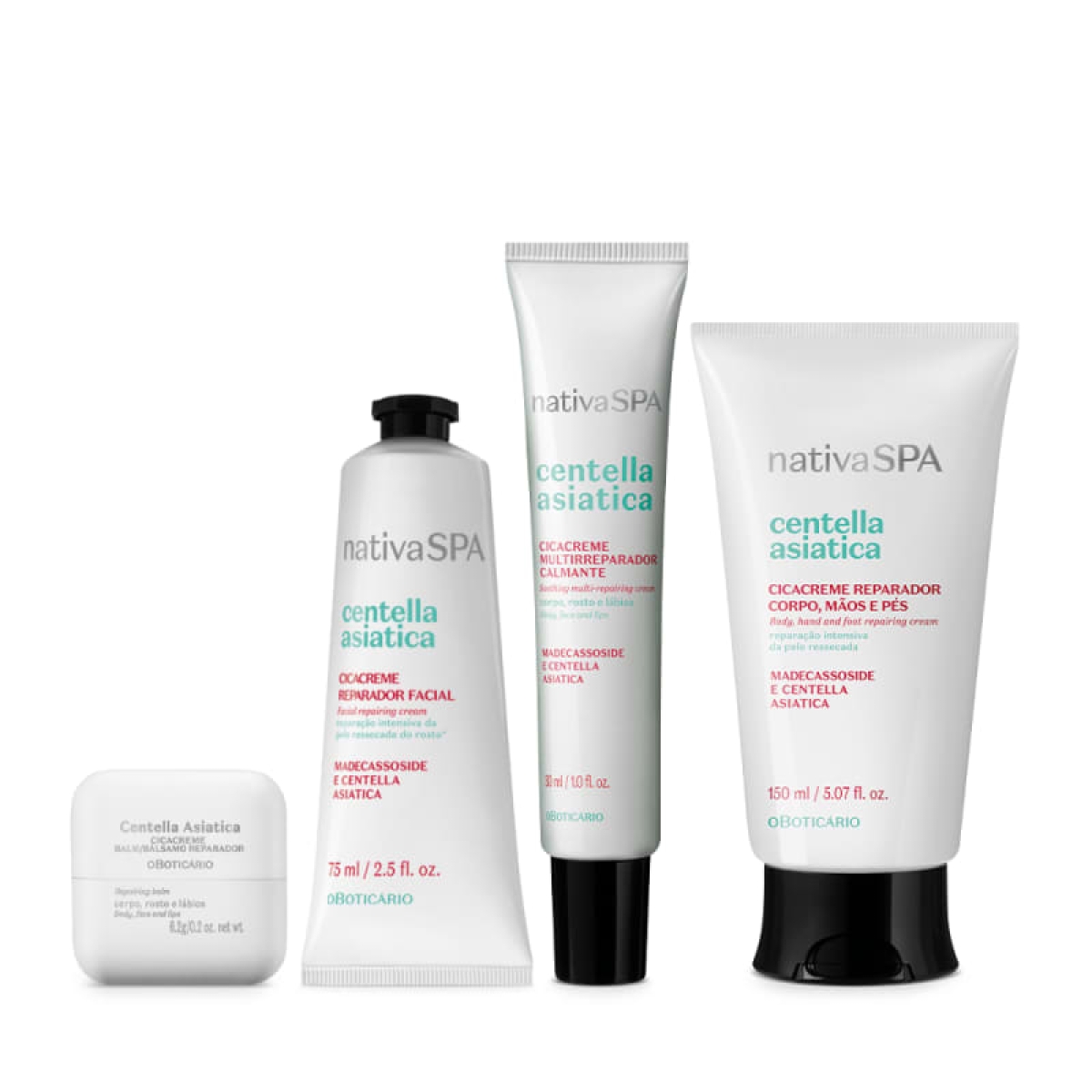 Nova linha Nativa SPA Centella Asiatica, do Boticário (Imagem: Divulgação/ O Boticário)