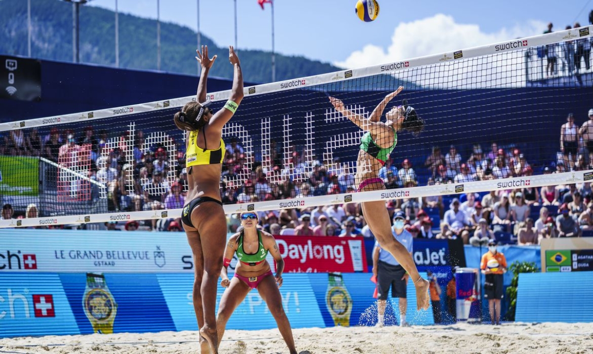 Brasileiras vencem última etapa do vôlei de praia antes de Tóquio (Foto: Divulgação/ FIVB)