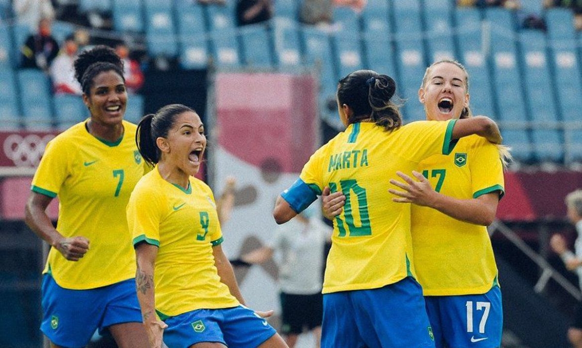 Seleção feminina goleia China na estreia do Brasil na Olimpíada (Foto: Agência Brasil)