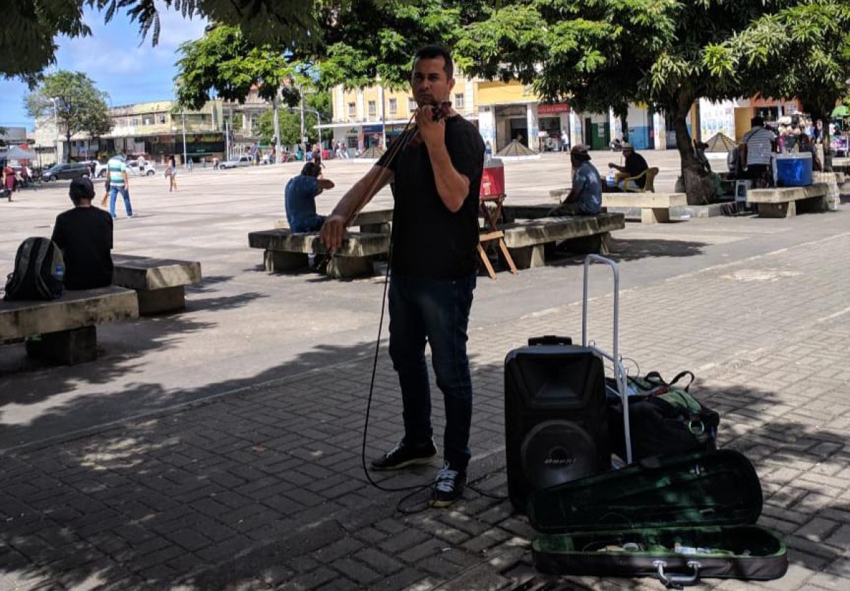 Violinista Horácio Chagas (Foto: Assessoria)