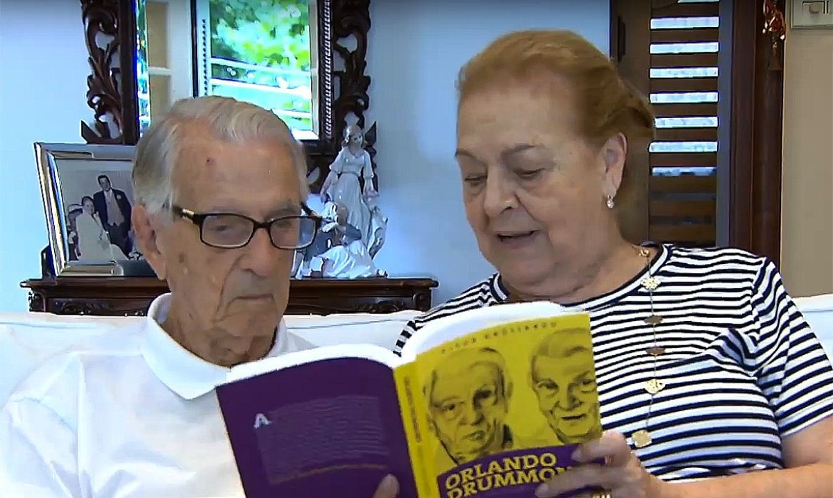 Morre o ator Orlando Drummond, criador do personagem seu Peru (Foto: TV Brasil/ Divulgação)