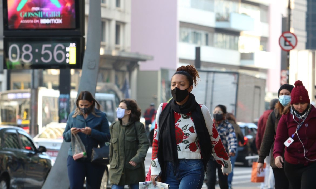 São Paulo tem novo recorde de frio: 4,7°C (Foto: Rovena Rosa/ Agência Brasil)