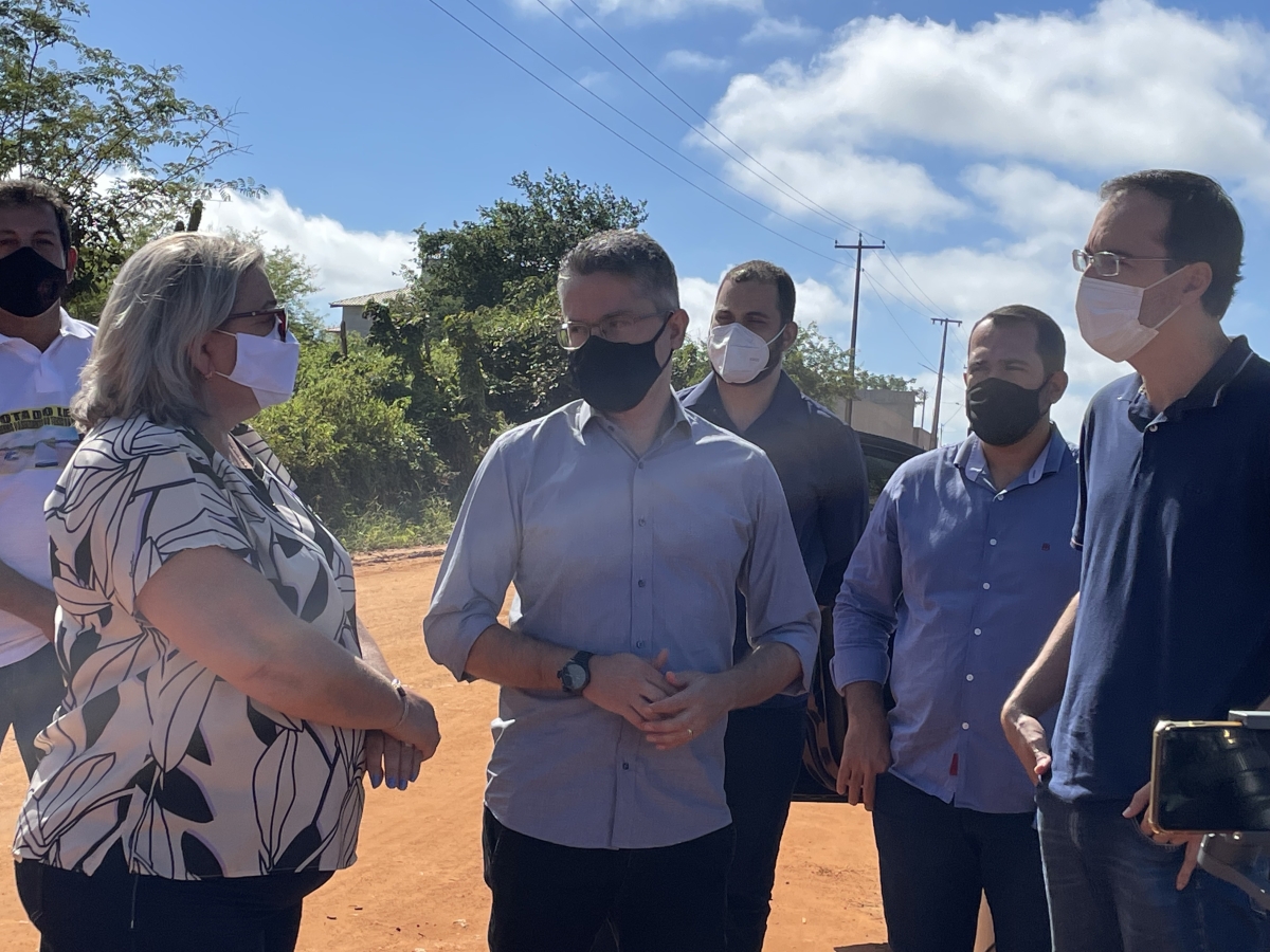 Georgeo Passos busca recursos para a conclusão da rodovia Rota do Leite (Foto: Assessoria Georgeo Passos)