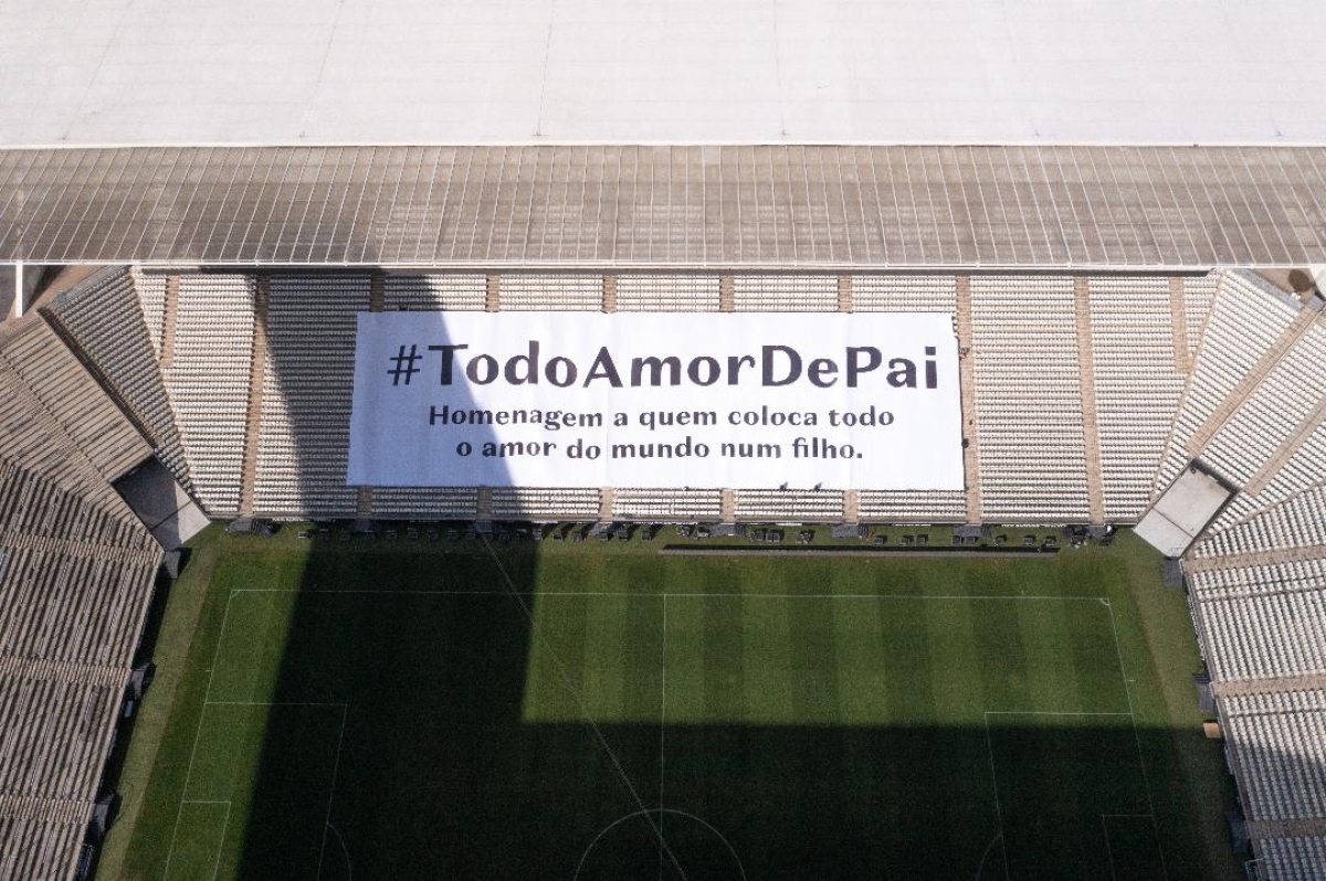 O Boticário entrou em campo neste domingo para homenagear os maiores torcedores: os pais (Foto: Assessoria O Boticário)
