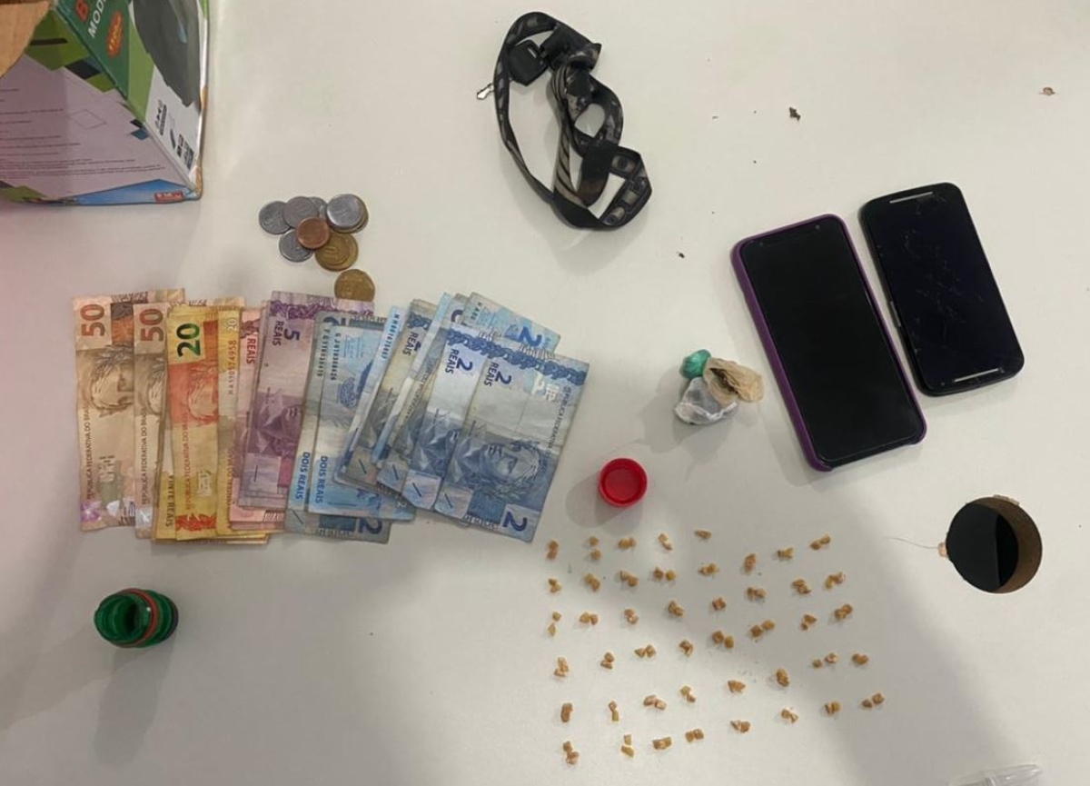 Polícia Civil prende casal investigado por tráfico de drogas em Nossa Senhora da Glória (Foto: SSP/SE)