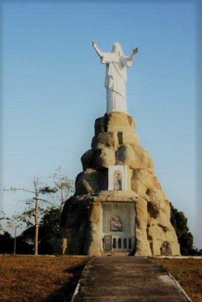 A primeira escultura do Cristo Redentor do Brasil está em São Cristóvão (Foto: Assessoria de Imprensa Unit)