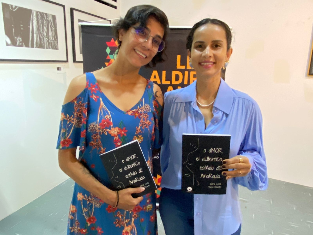 Glória Costa e Thays Ricarte lançam livro nesta quinta-feira, na galeria Mário Britto (Foto: Assessoria)