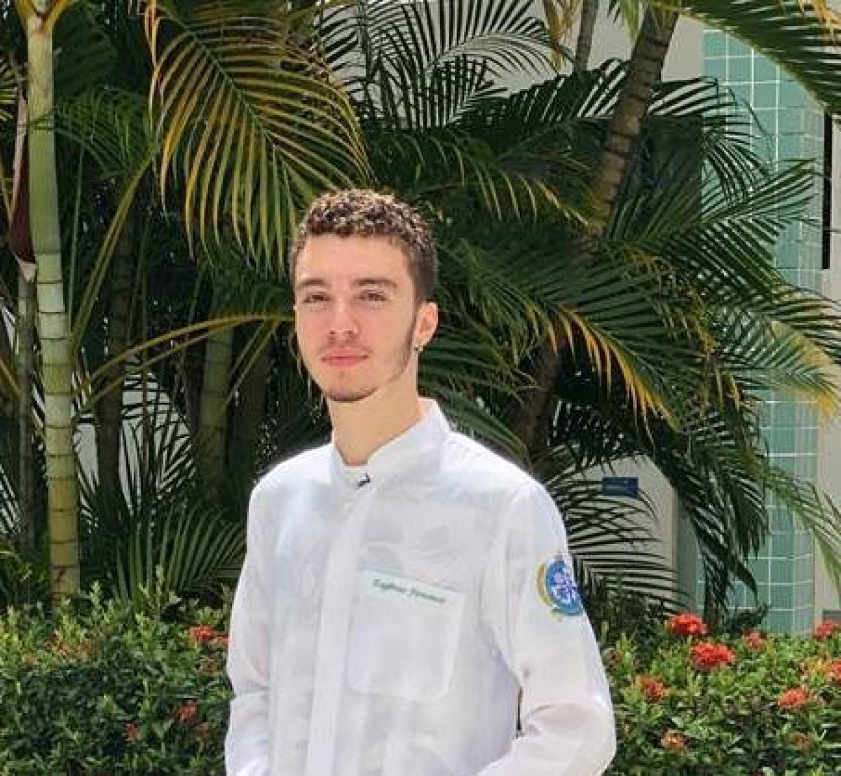 Eugênio Fonseca, diretor geral do congresso e estudante de medicina da Unit (Foto: Assessoria de Imprensa Unit)