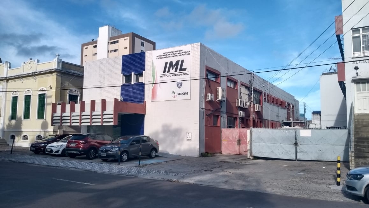 O corpo da menina deu entrada na unidade às 21:17 deste domingo (Foto de arquivo: SSP/SE)