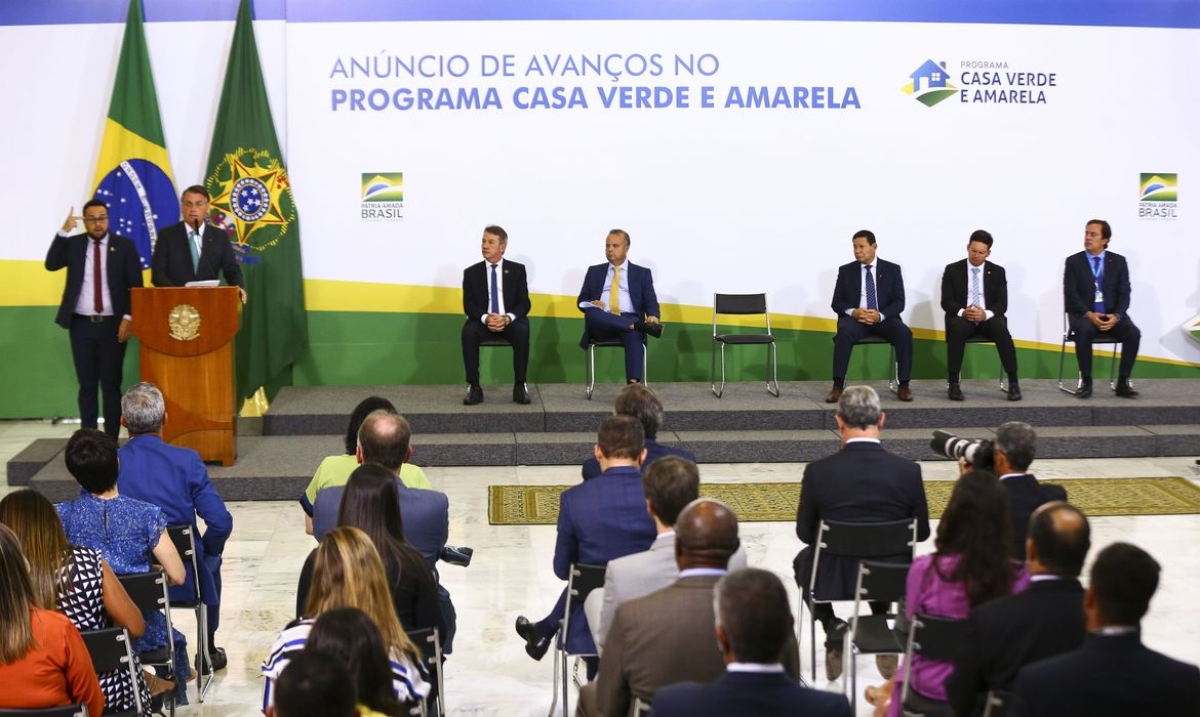 Governo lança parceria com estados no Programa Casa Verde e Amarela (Foto: Marcelo Camargo/ Agência Brasil)