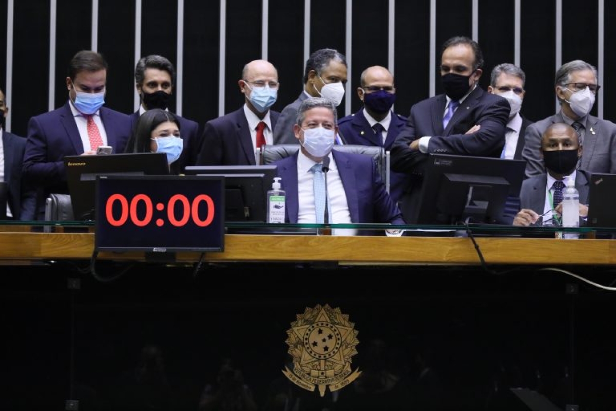 Presidente da Câmara, Arthur Lira, comanda a sessão do Plenário (Foto: Cleia Viana/ Câmara dos Deputados)