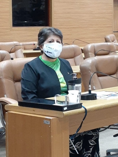 "? preciso que os governantes se coloquem no lugar dos pacientes", apela Maria Mendonça ao falar sobre a luta dos renais crônicos (Foto: Assessoria Maria Mendonça)