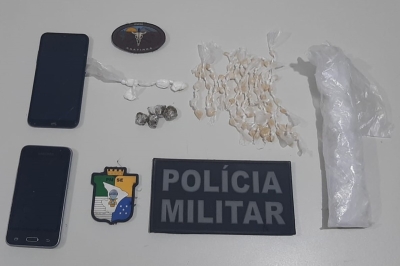 Polícia Militar prende duas mulheres por tráfico no Sertão Sergipano (Foto: PM/SE)