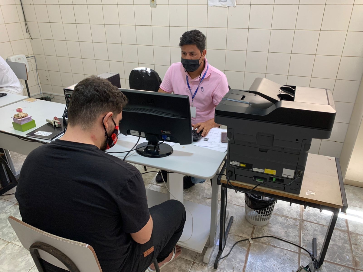 Prefeitura inicia emissão de RG na unidade da Fundat no Santos Dumont (Foto: Ascom/ Fundat Aracaju)