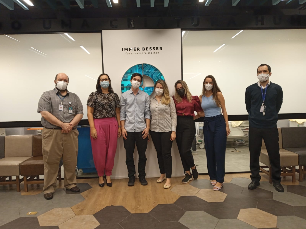 Estudantes de Medicina da Unit fazem estágio de internato em SP (Foto: Assessoria de Imprensa Unit)