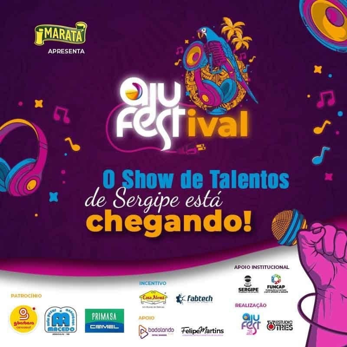 Show de Talentos irá revelar novos artistas sergipanos (Imagem: Divulgação)