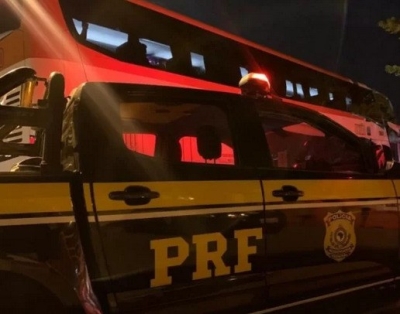 N. Sra. do Socorro/SE: PRF detém suspeito de furto em ônibus de viagem (Foto: PRF/SE)