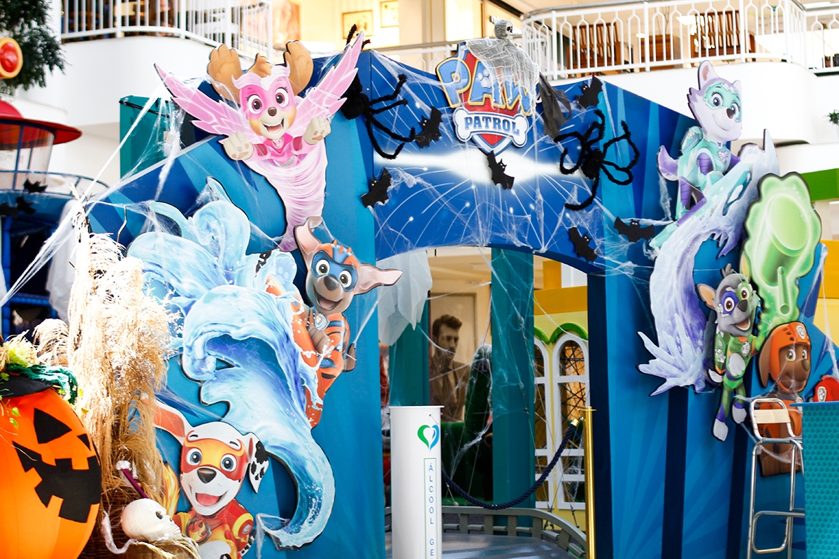 Shoppings de Aracaju apresentam cenários de arrepiar para as famílias curtirem o Halloween (Foto: Allisson Lima)