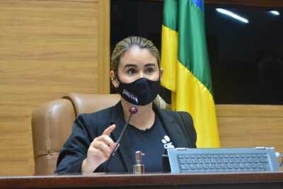 Kitty Lima lamenta decisão da mesa diretora da Alese em rejeitar CPI da Covid (Foto: Assessoria Kitty Lima)