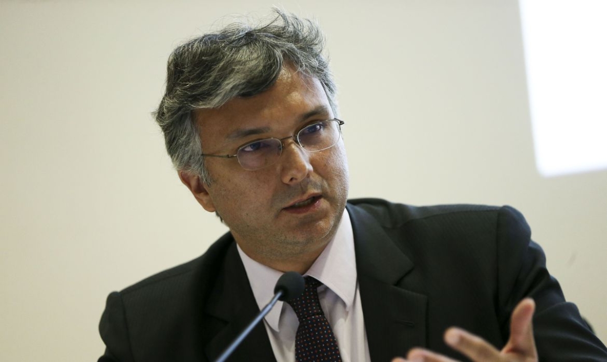 O ministro do Planejamento, Esteves Colnago, durante a abertura do seminário Transferências de Recursos Federais - Cenário e Perspectivas - Um Enfoque Conjunto do Controle e da Gestão, no Tribunal de Contas da União (TCU) - Foto:  Marcelo Camargo/ Agência Brasil