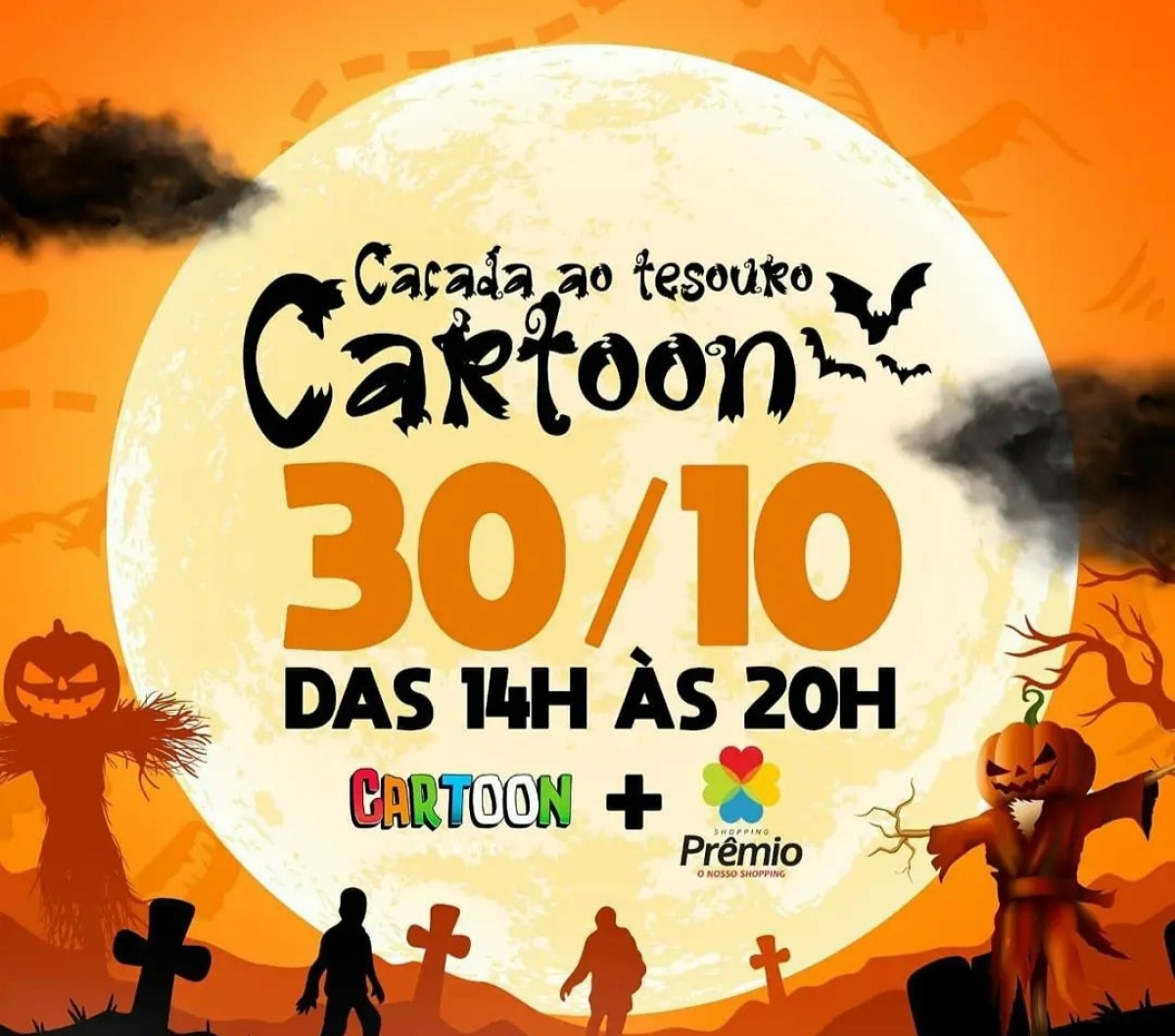 Halloween do Shopping Prêmio terá caça ao tesouro (Imagem: Divulgação)