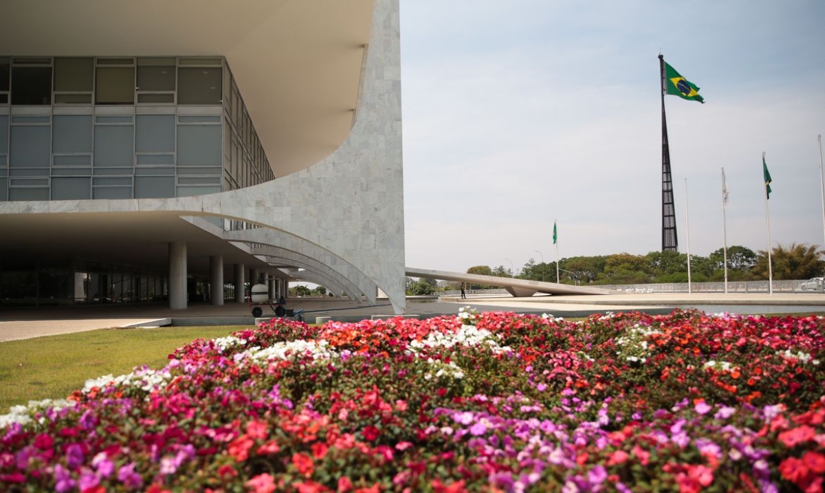 Fachada lateral do Palácio do Planalto (Foto: José Cruz/ Agência Brasil)