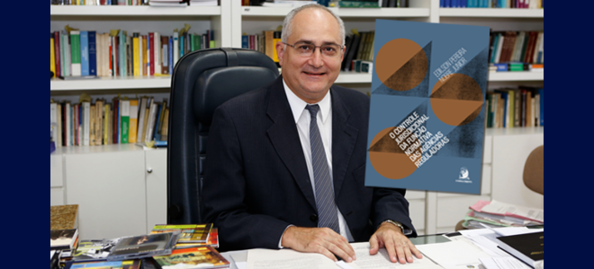Edilson Nobre lança livro sobre controle jurisdicional de agências reguladoras (Imagem: TRF5)