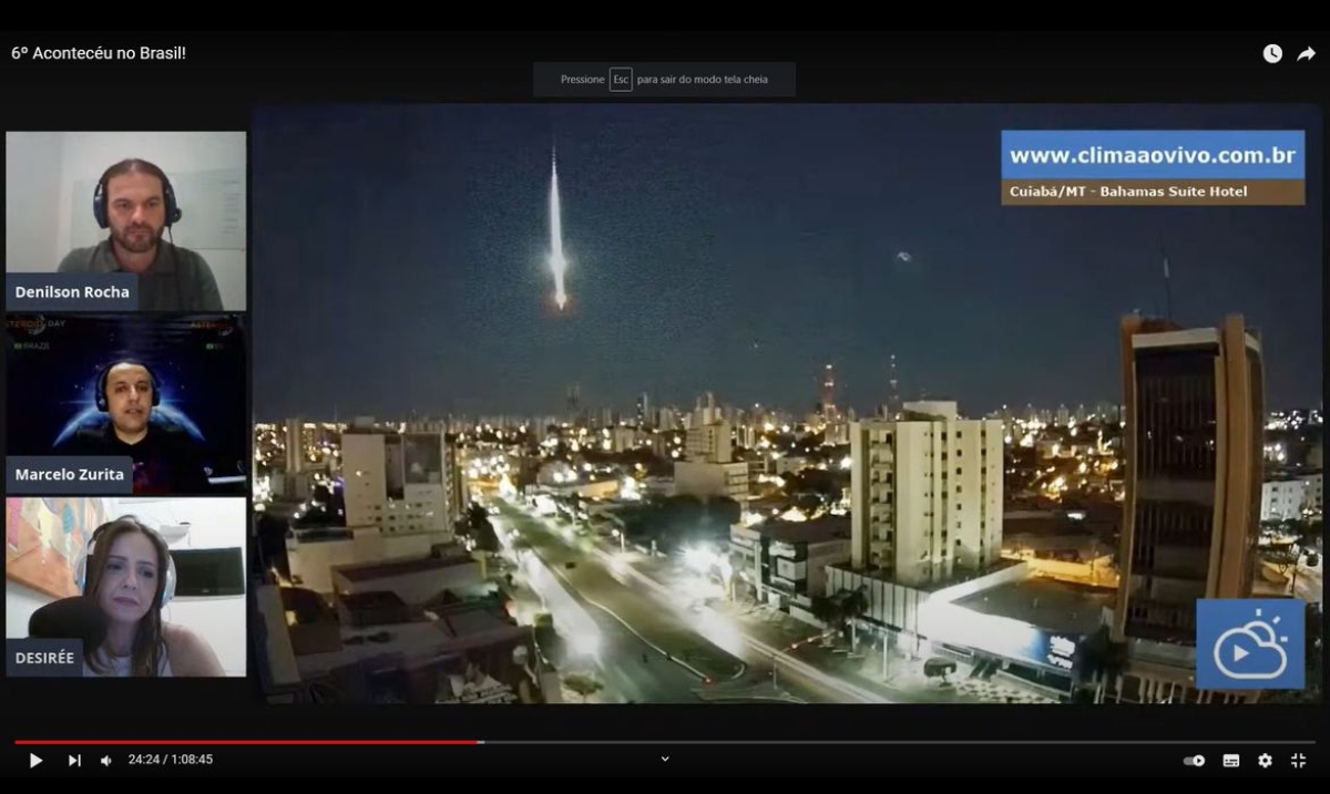 6º Acontecéu no Brasil (Imagem: Clima ao Vivo)