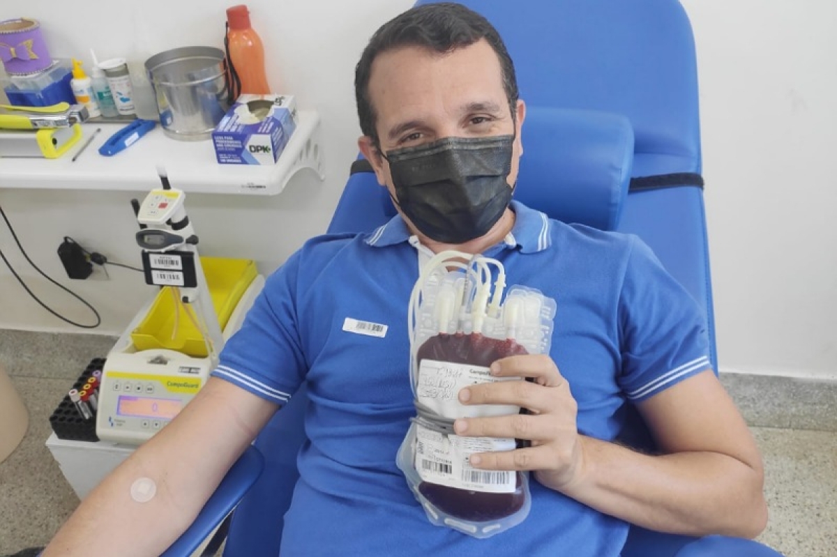 Semana do Doador abre atividades em comemoração ao Dia Nacional do Doador de Sangue no Hemose (Foto: SES/SE)