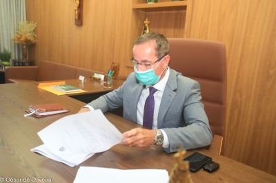 Vereador Nitinho Vitale, presidente da CMA (Foto: Gilton Rosas/ CMA)