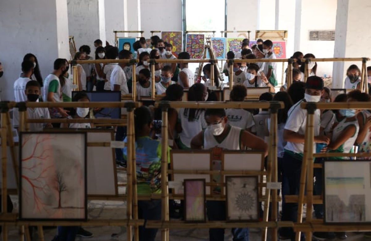 Circuito Beneficente de Artes da palco dos Sonhos se despede de Laranjeiras (Foto: Aquiles Castro)
