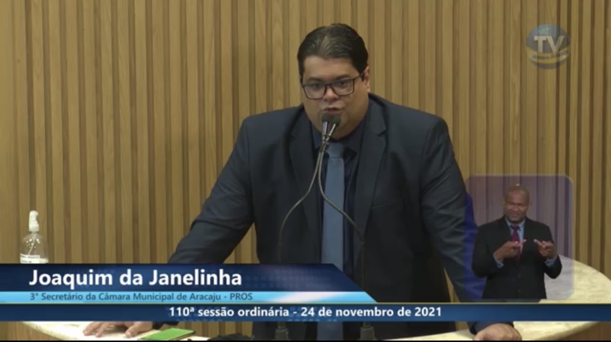 Vereador Joaquim da Janelinha sugere corujão da saúde para zerar filas de exames atrasados (Imagem: Reprodução)